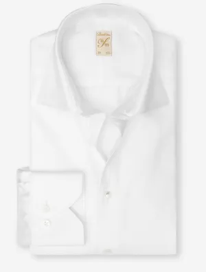 1899 Single Cuff Twill Shirt White