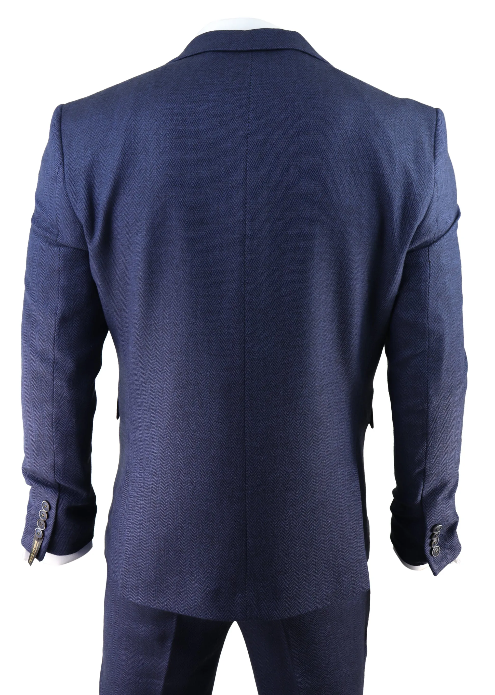 AK-04 Herringbone Tweed 3 Piece Suit