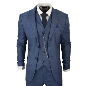 AK-09 Herringbone Tweed 3 Piece Suit