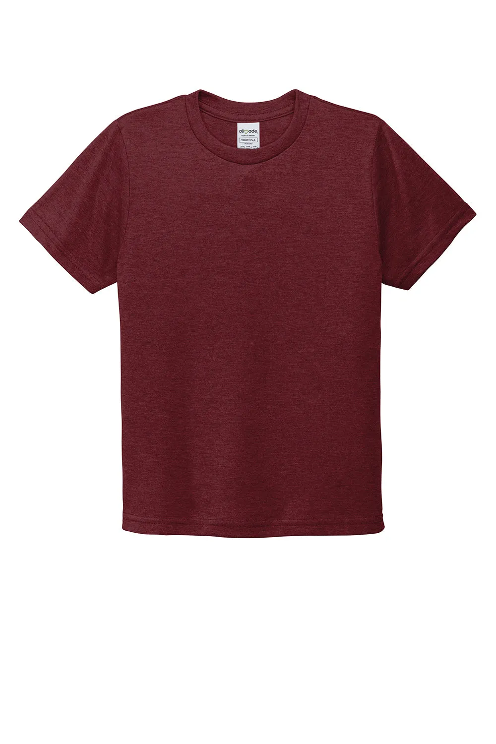 Allmade Youth Short Sleeve Crewneck T-Shirt - Vino Red