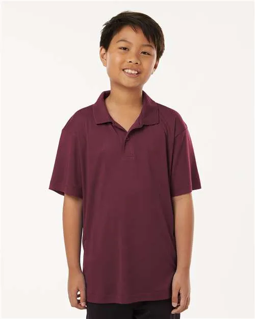 AllPro 41800Y Pro-Lock Youth Performance Polo