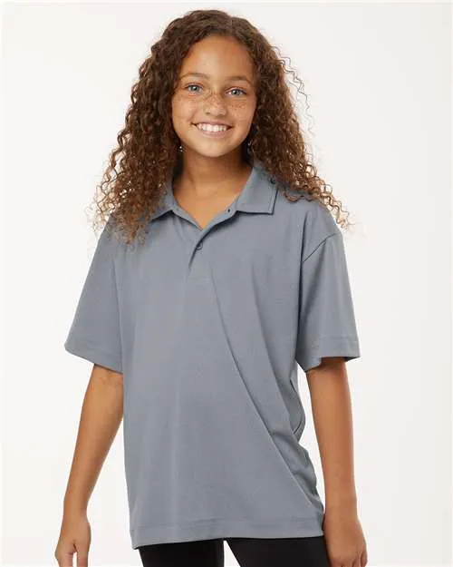 AllPro 41800Y Pro-Lock Youth Performance Polo