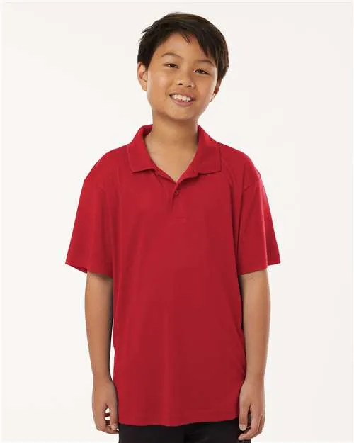 AllPro 41800Y Pro-Lock Youth Performance Polo
