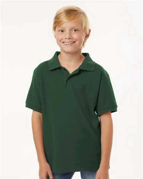 AllPro 62800Y Youth Pique Polo