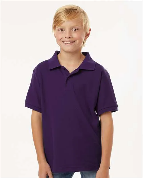 AllPro 62800Y Youth Pique Polo
