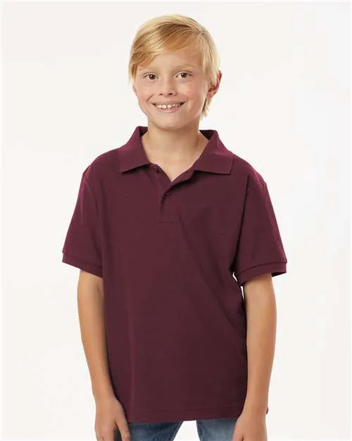 AllPro 62800Y Youth Pique Polo