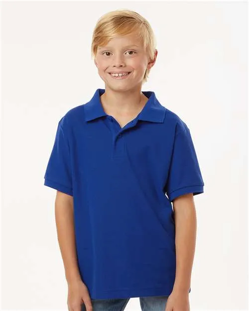 AllPro 62800Y Youth Pique Polo