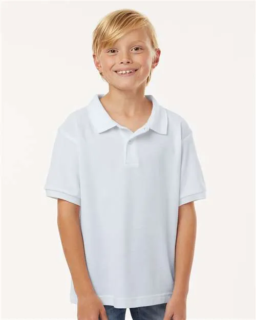 AllPro 62800Y Youth Pique Polo