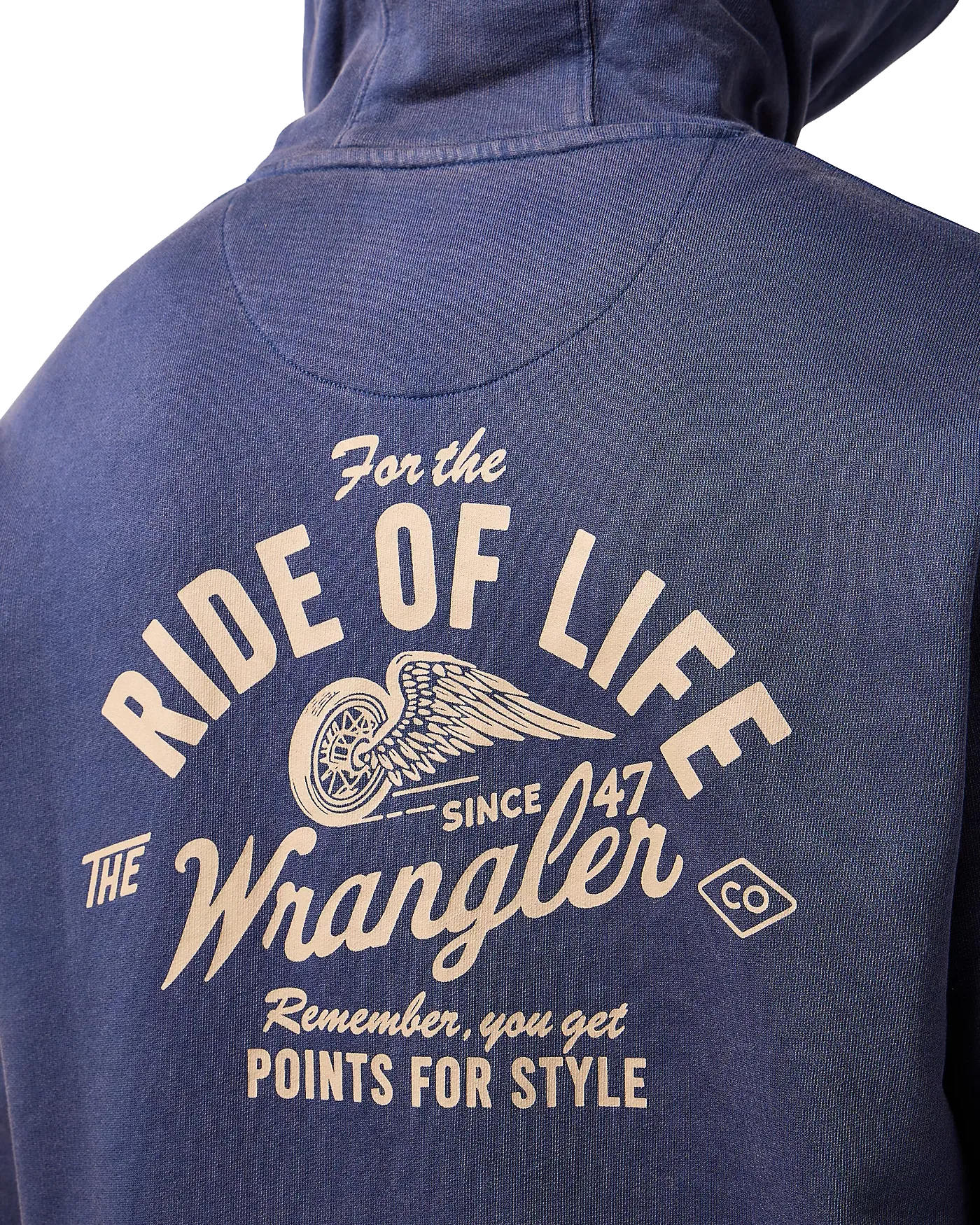 Americana Hoodie in Navy