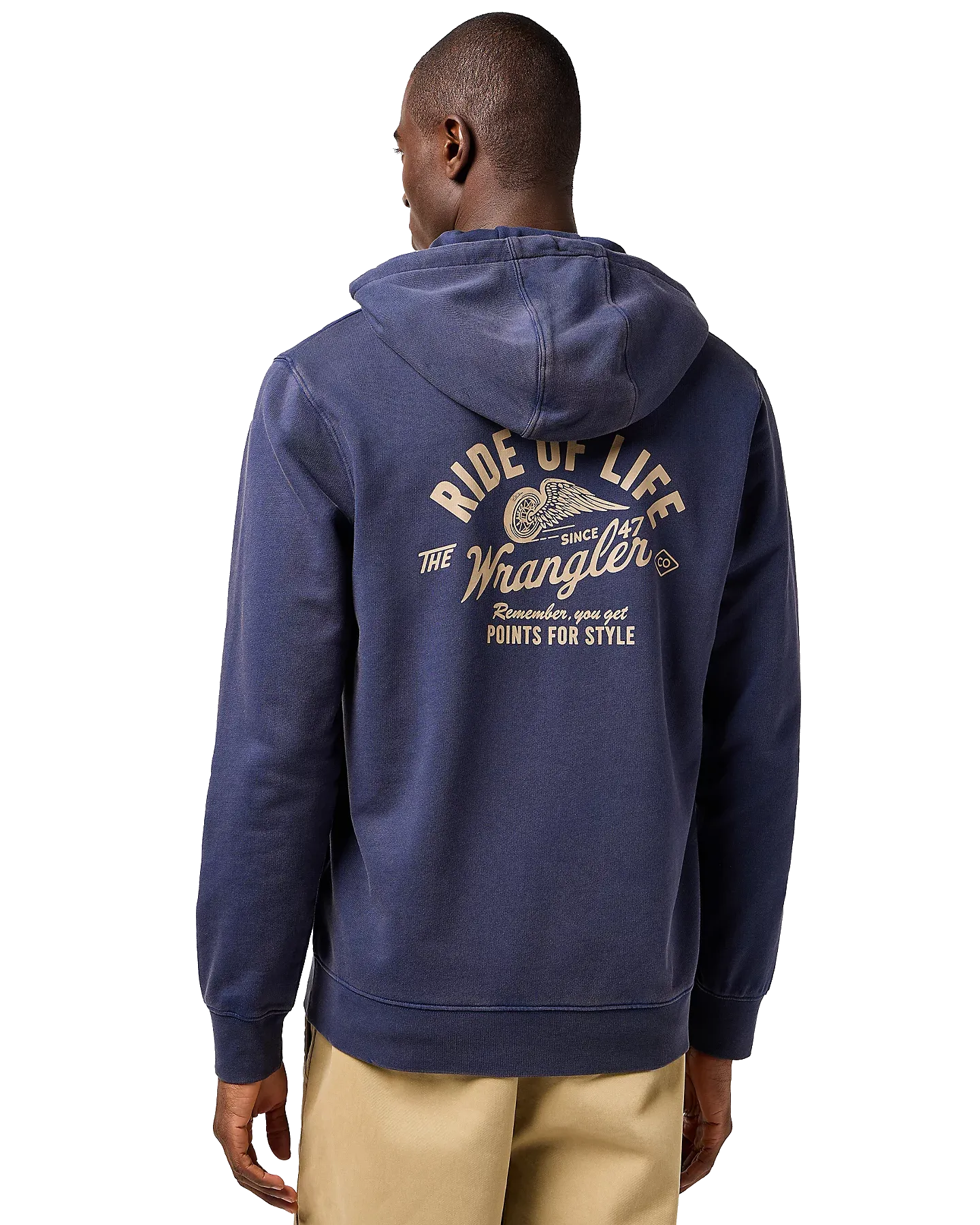 Americana Hoodie in Navy