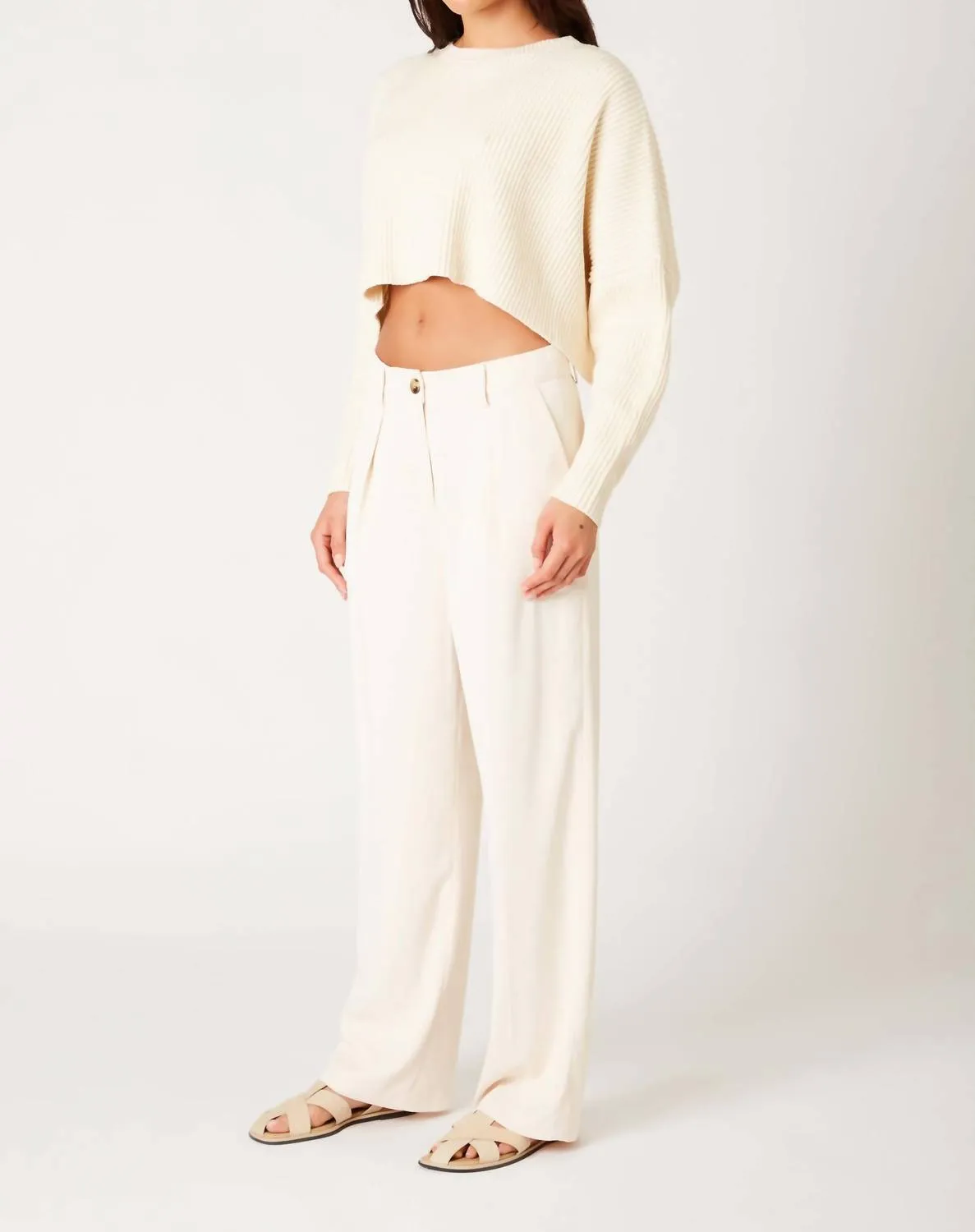 Ariana Sweater In Cream