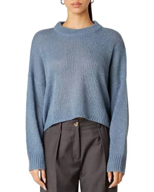 Ariana Sweater In Slate Blue