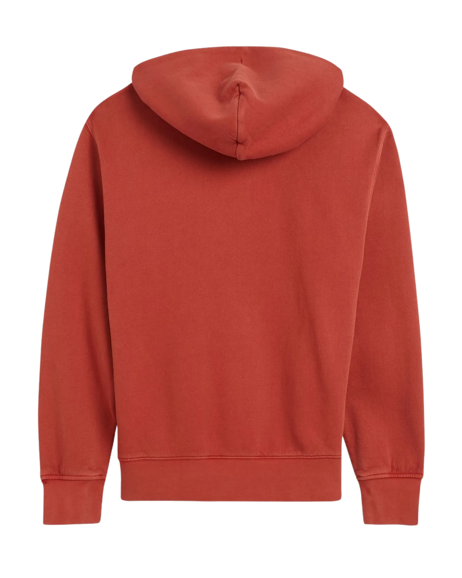Authentic Hoodie in Garment Dye Ketchup