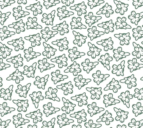 Azalea Printed Performance Polo - Golf Green