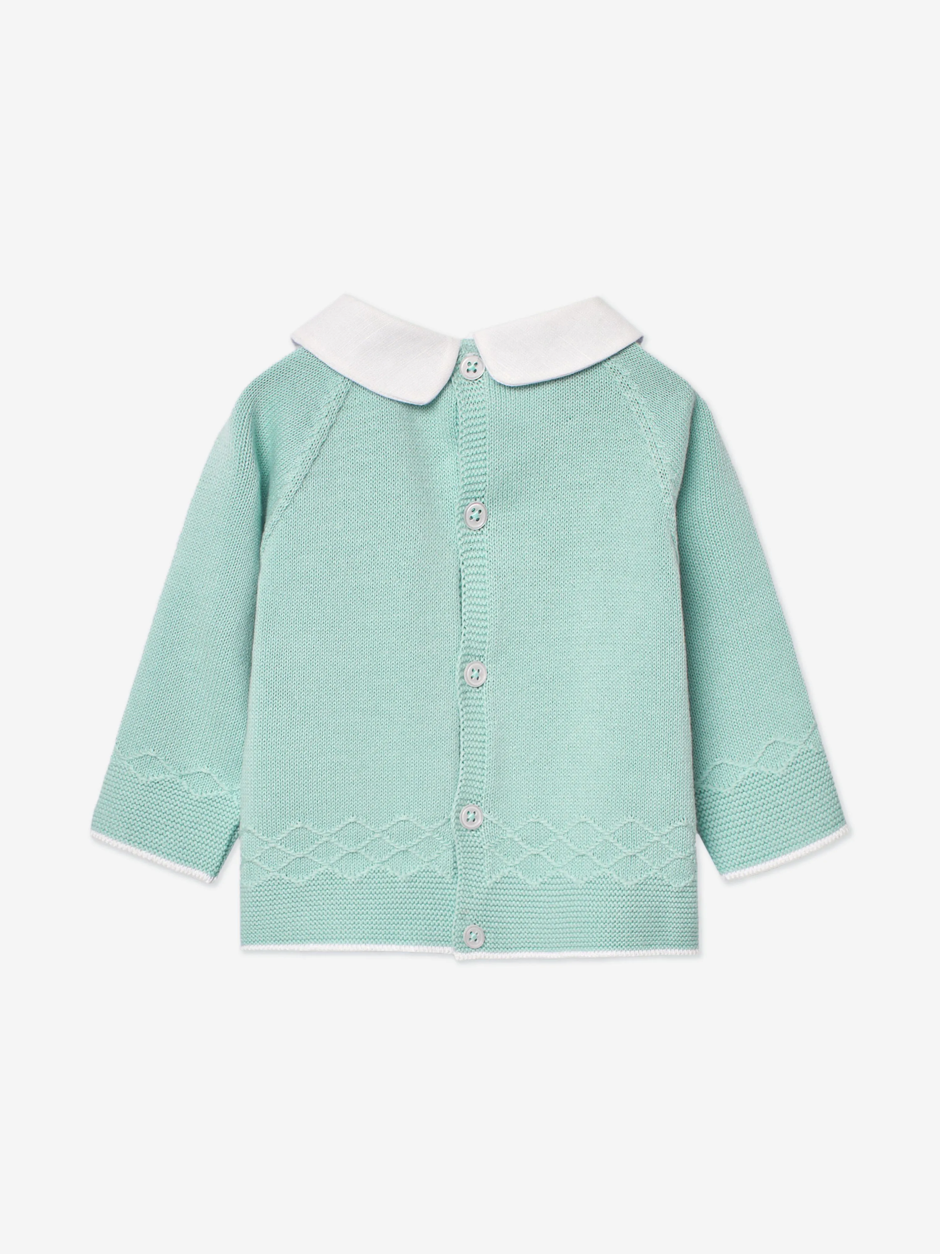 Baby Knitted Sweater in Green