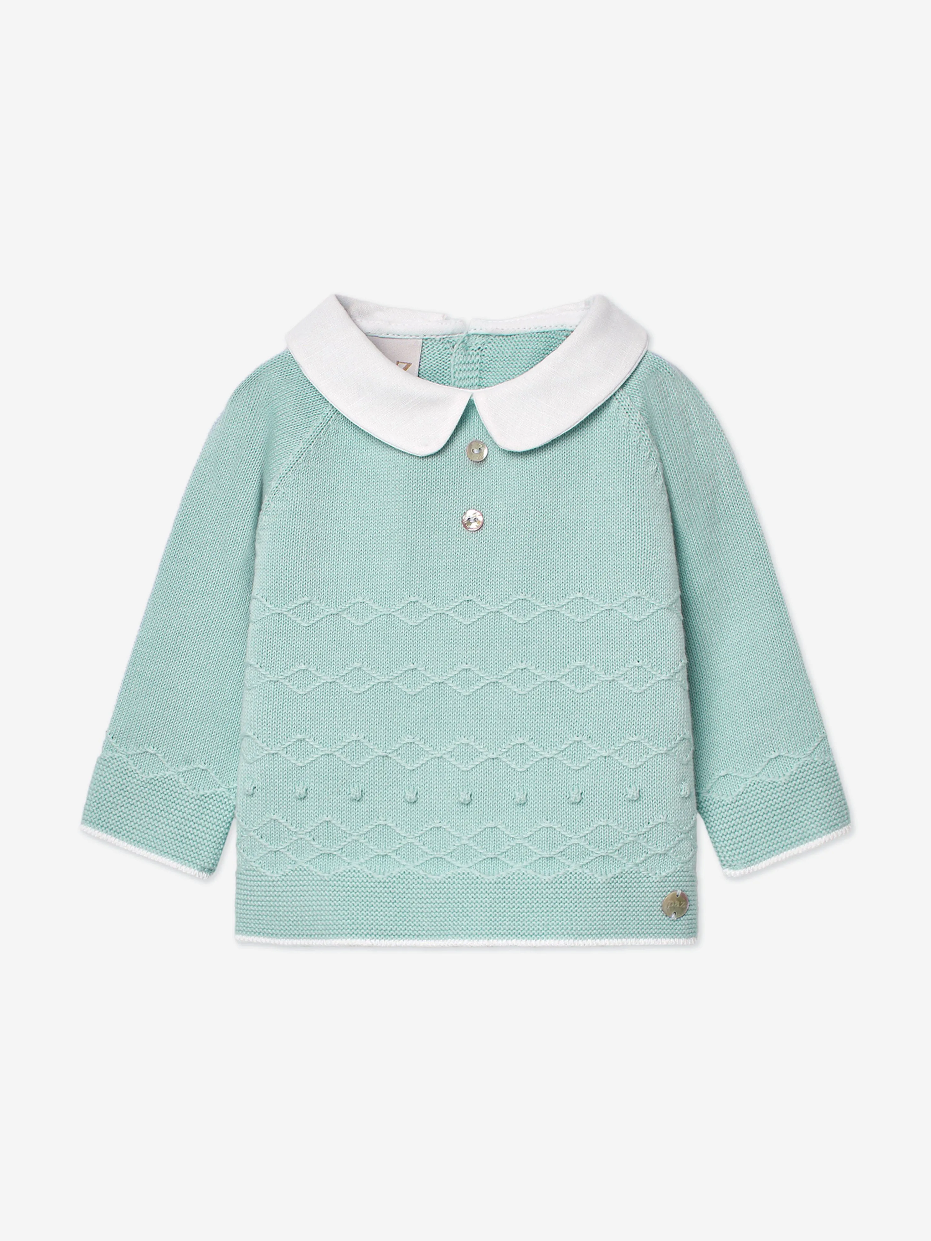 Baby Knitted Sweater in Green
