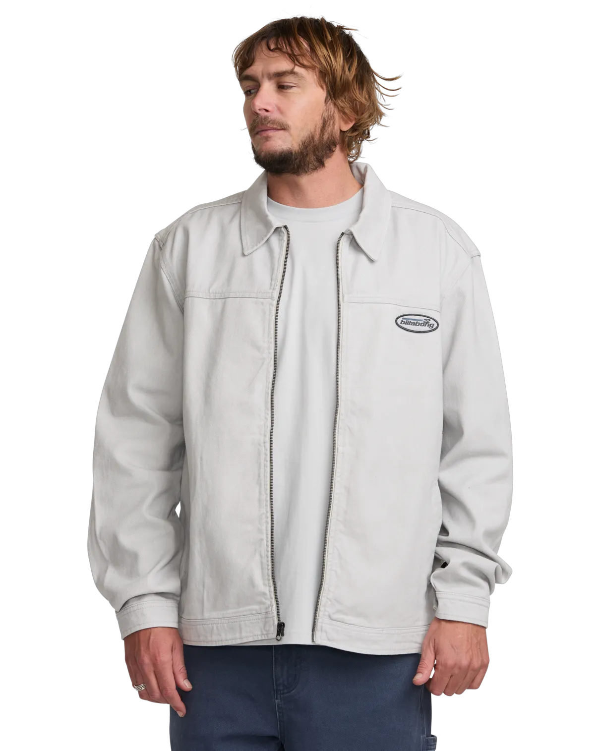 Bad Dog Jacket in Silver