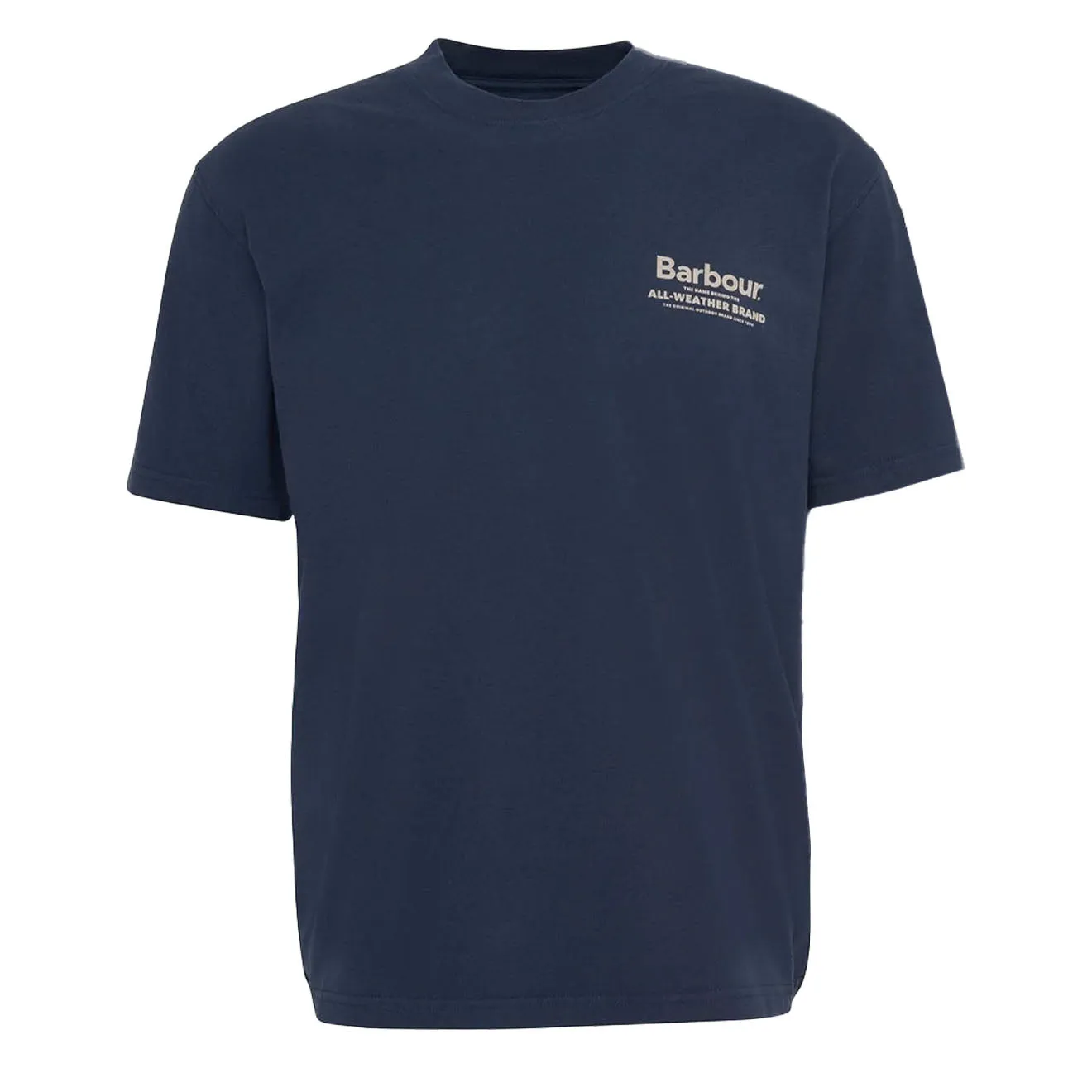 Barbour Outdoors Graphic Fit T-Shirt Navy