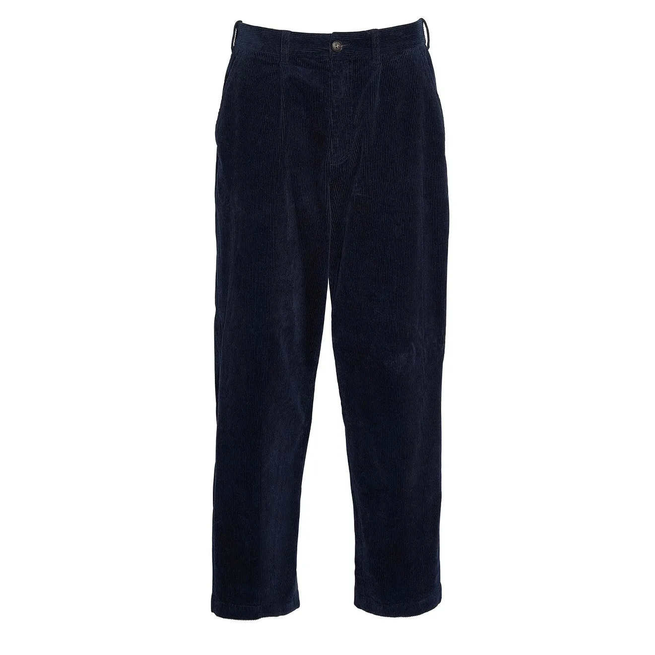 Barbour Stretch Cord Relaxed Fit Trouser Dark Navy