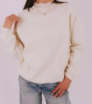 Be Kind Sweatshirt In Cream