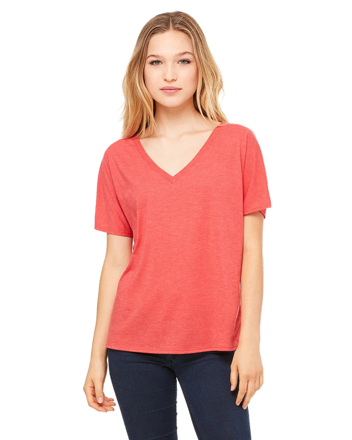 Bella   Canvas 8815 Ladies' Slouchy V-Neck T-Shirt