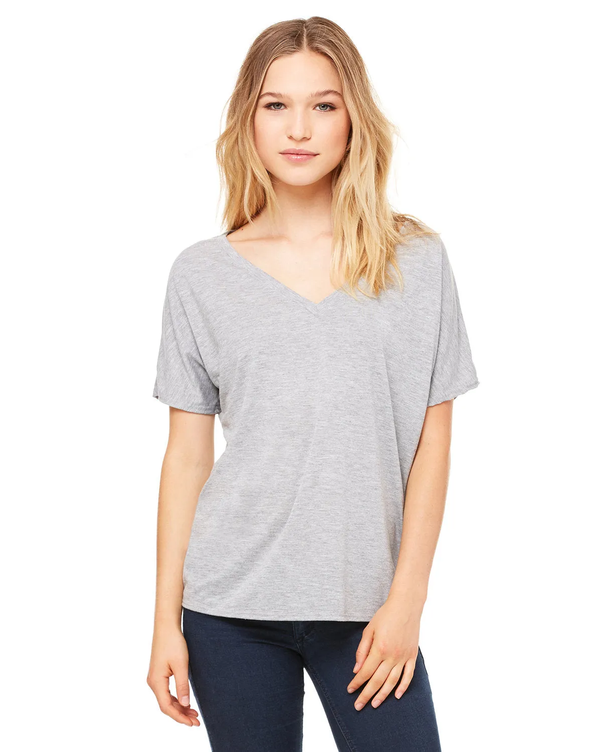 Bella   Canvas 8815 Ladies' Slouchy V-Neck T-Shirt