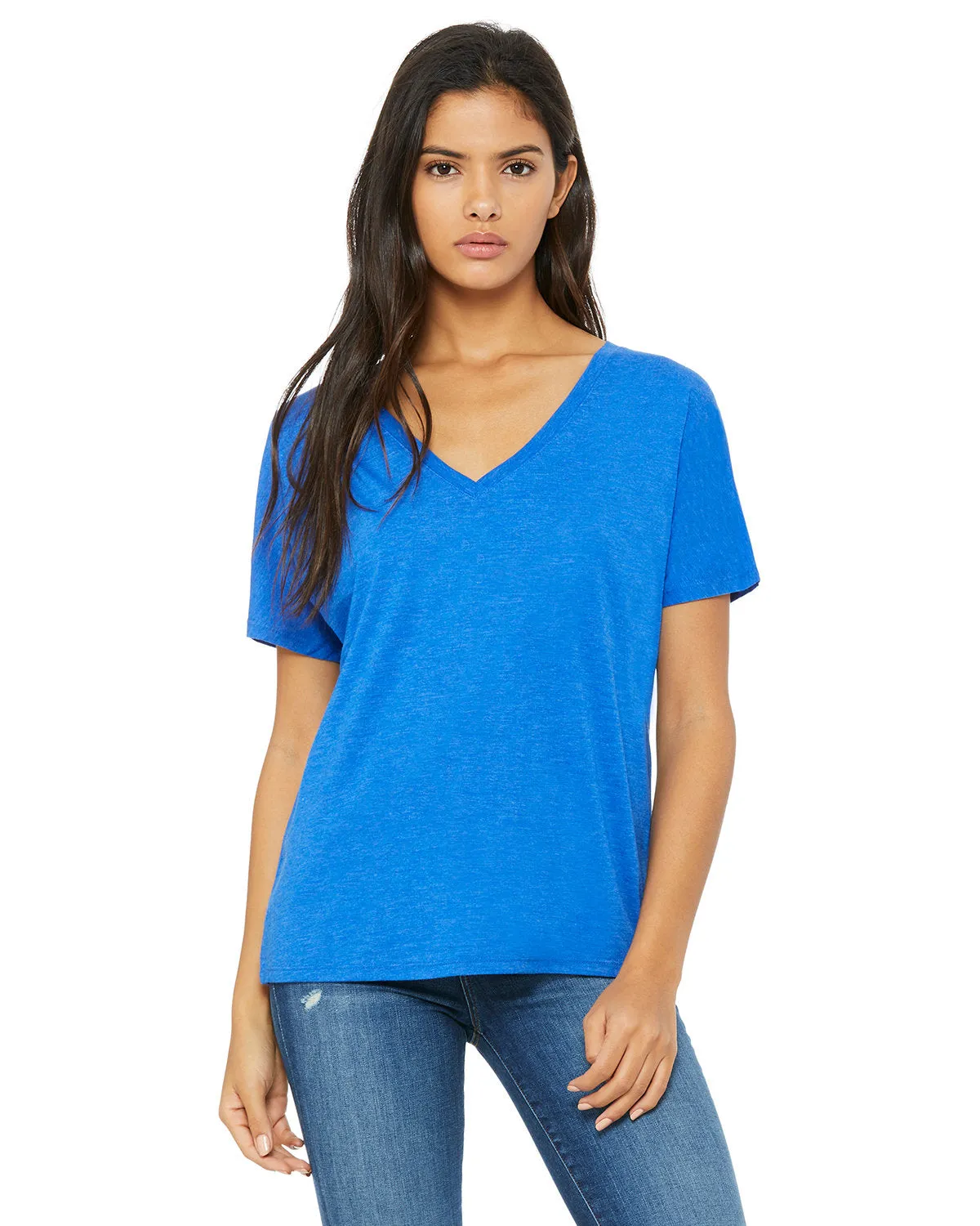 Bella   Canvas 8815 Ladies' Slouchy V-Neck T-Shirt