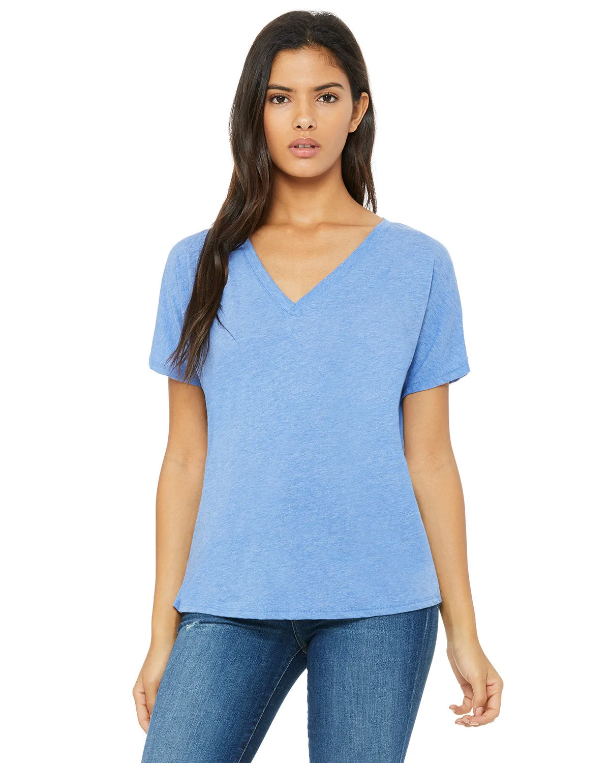 Bella   Canvas 8815 Ladies' Slouchy V-Neck T-Shirt