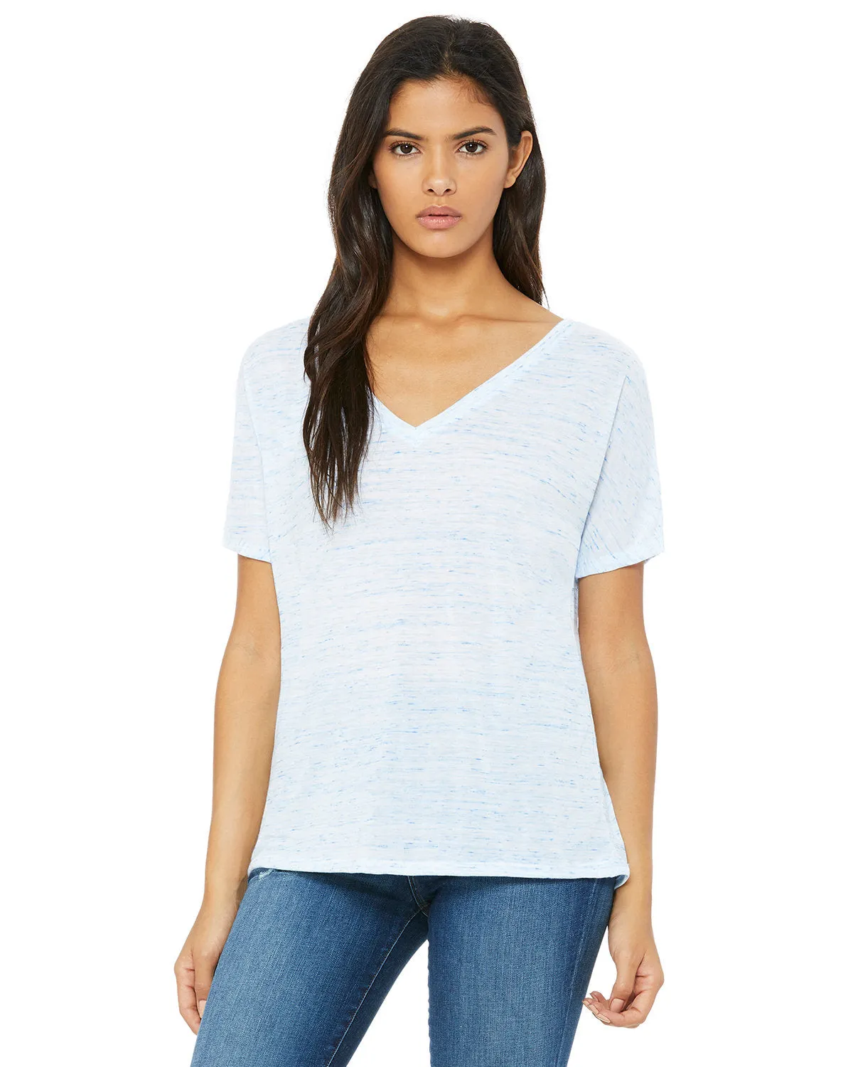 Bella   Canvas 8815 Ladies' Slouchy V-Neck T-Shirt
