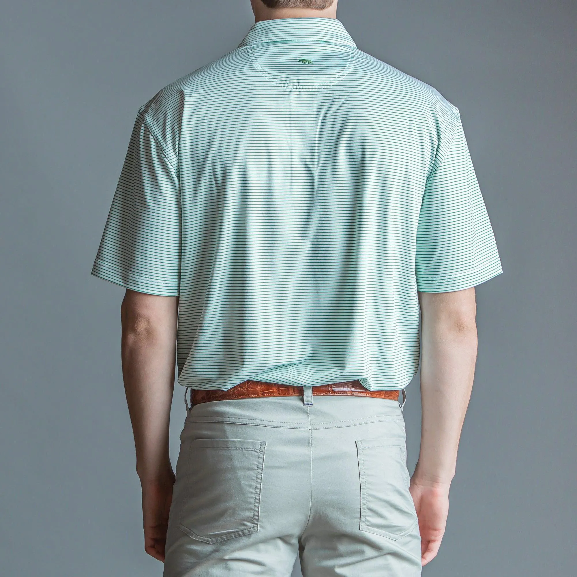 Birdie Stripe Performance Polo