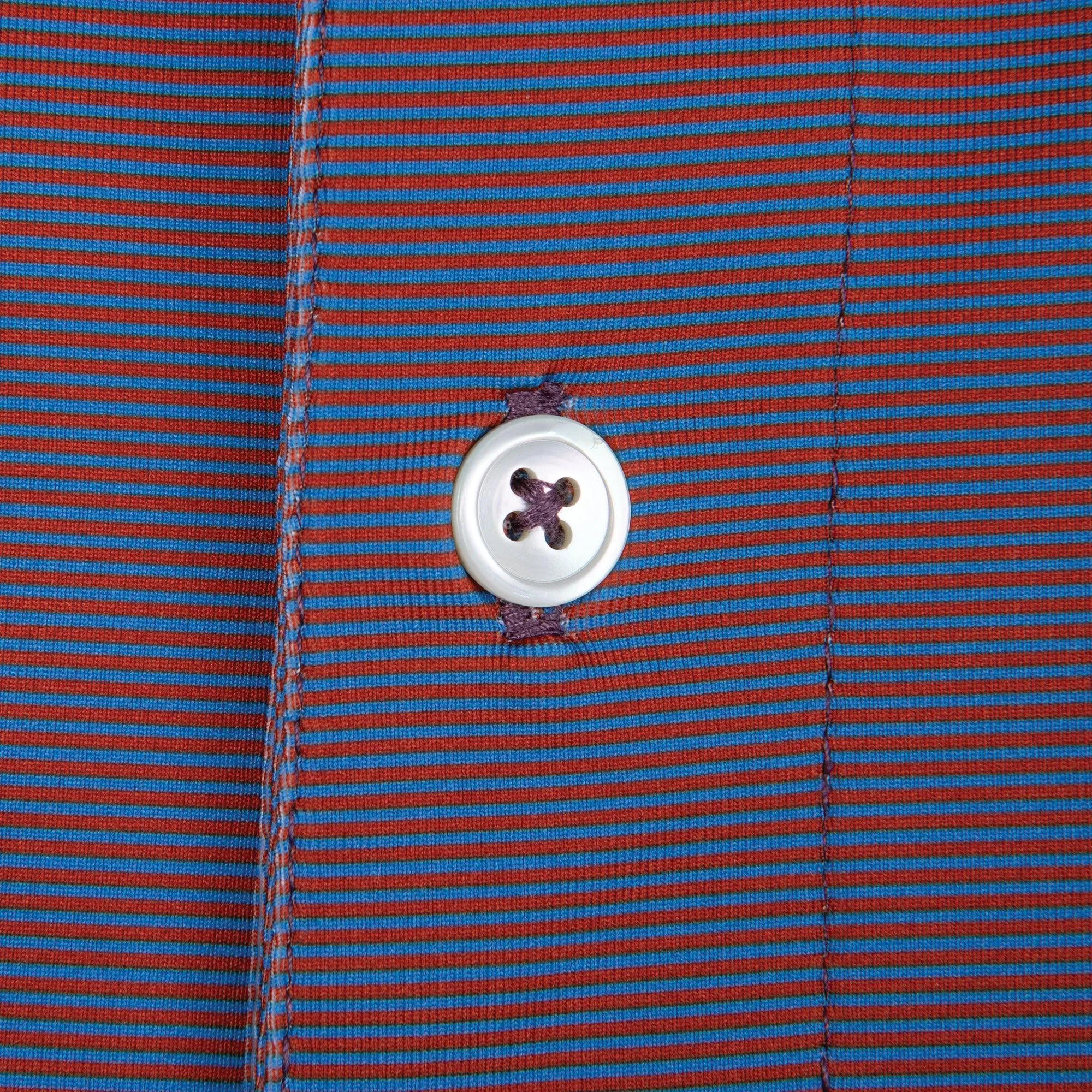 Blade Stripe Performance Polo - Autumn Glaze/Marina