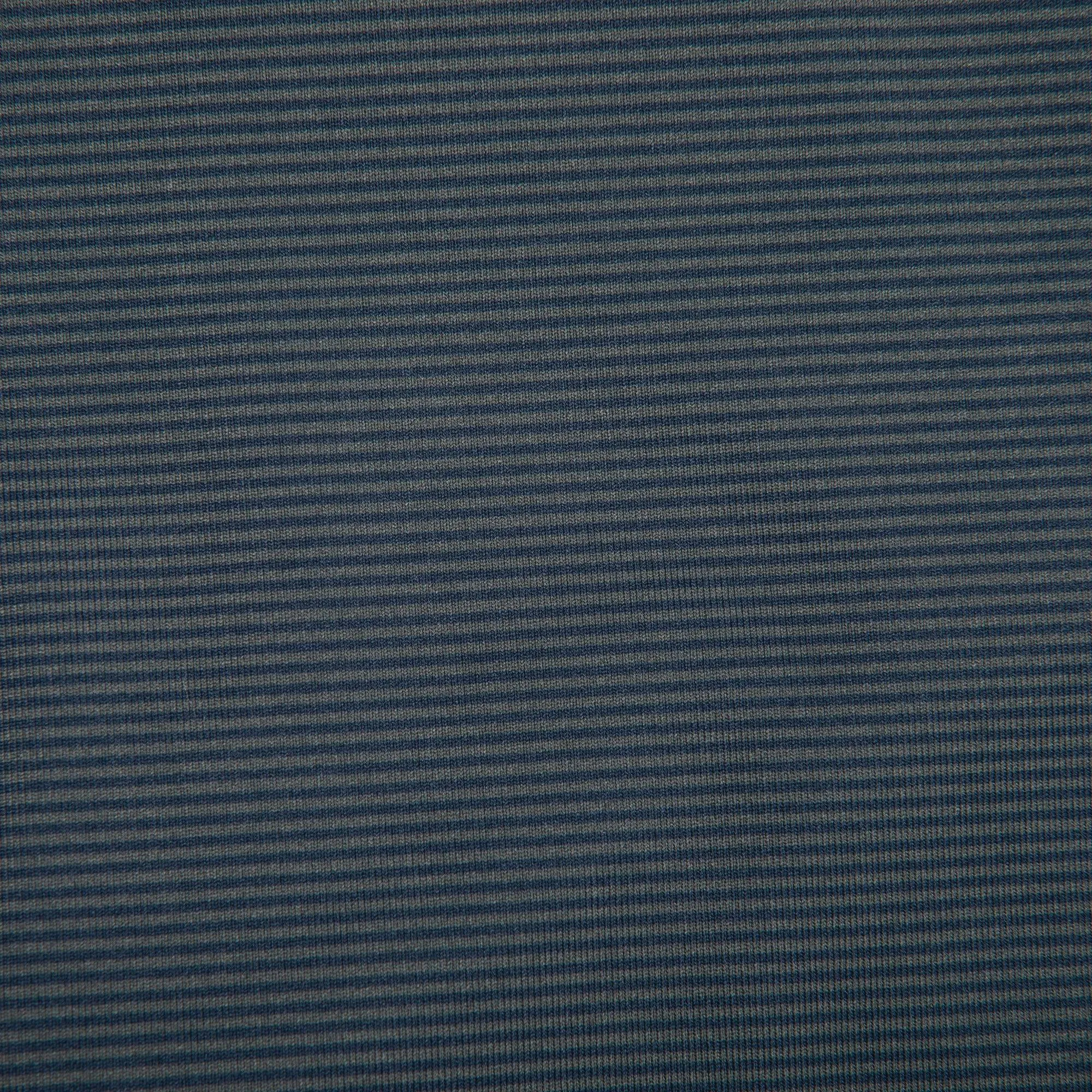 Blade Stripe Performance Polo - Gunmetal/Collegiate Blue