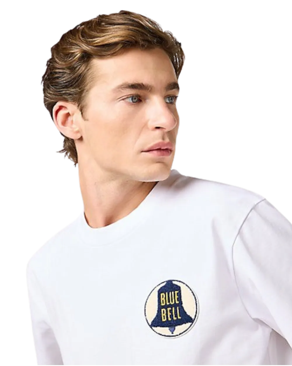 Blue Bell T-Shirt in White