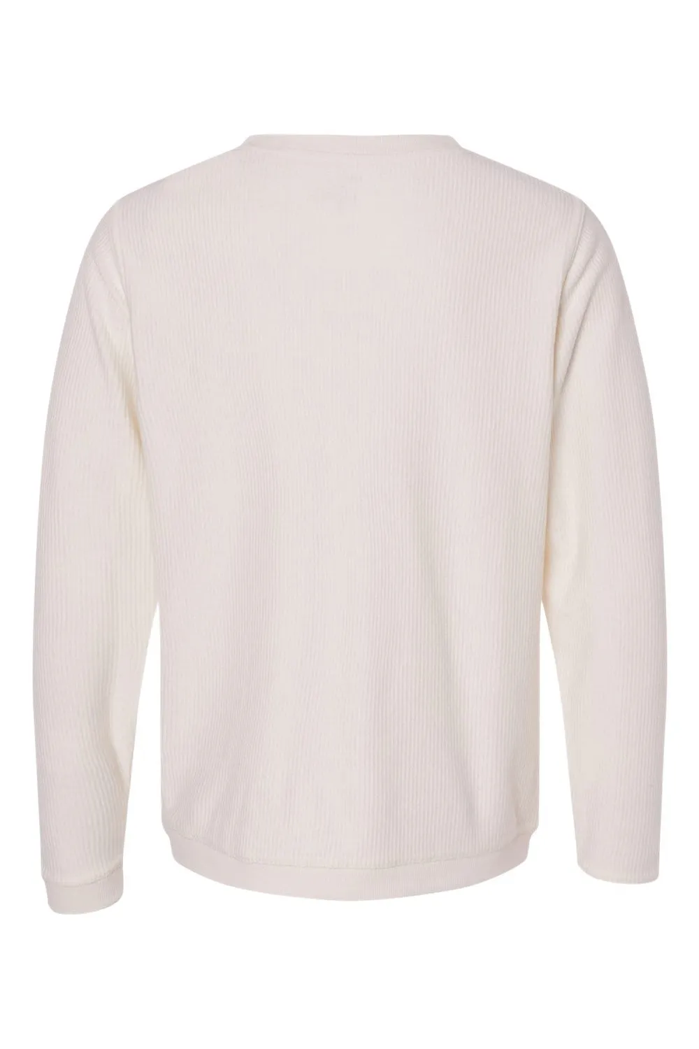 Boxercraft Mens Corduroy Crewneck Sweatshirt - Natural