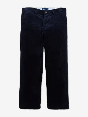 Boys Corduroy Bedford Trousers in Navy