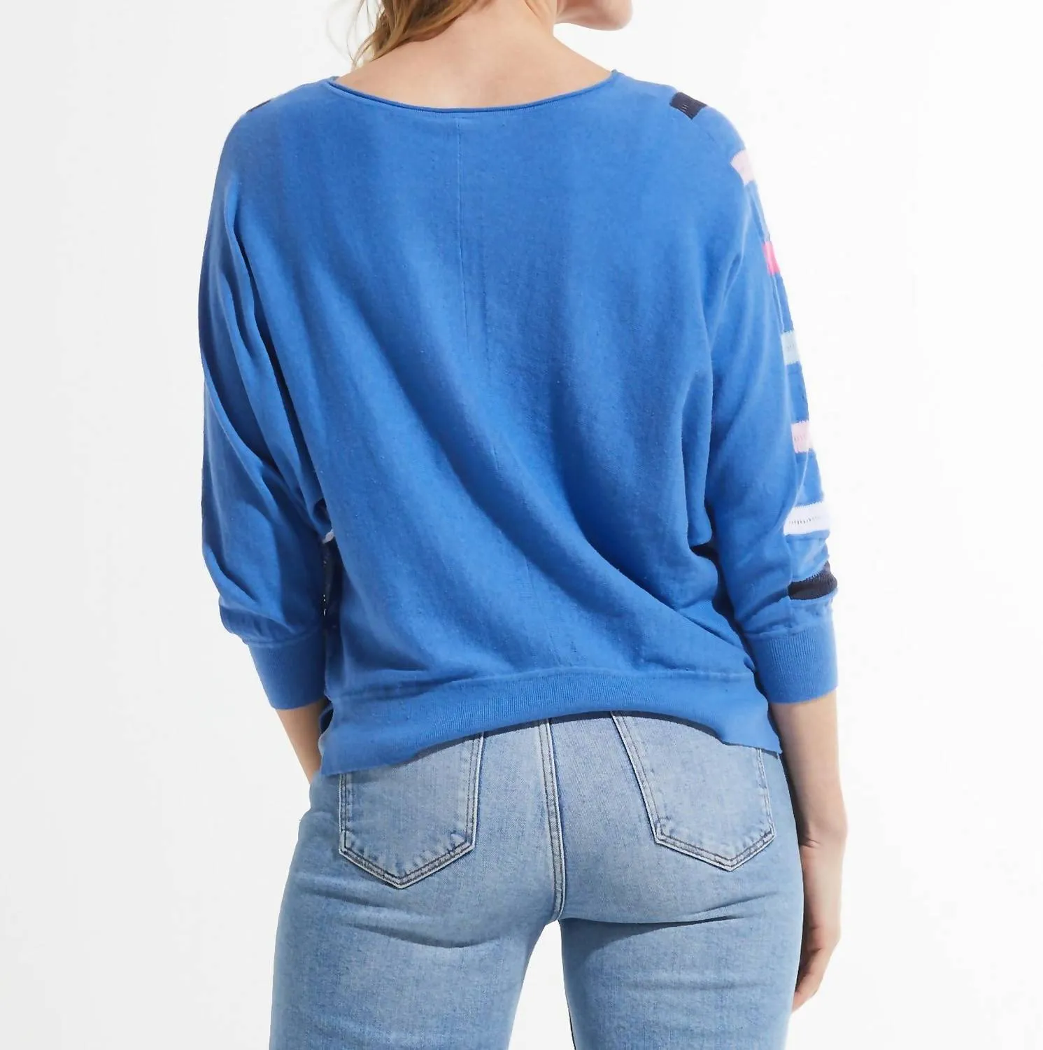 Breeze   Brights Sweater In Chambray