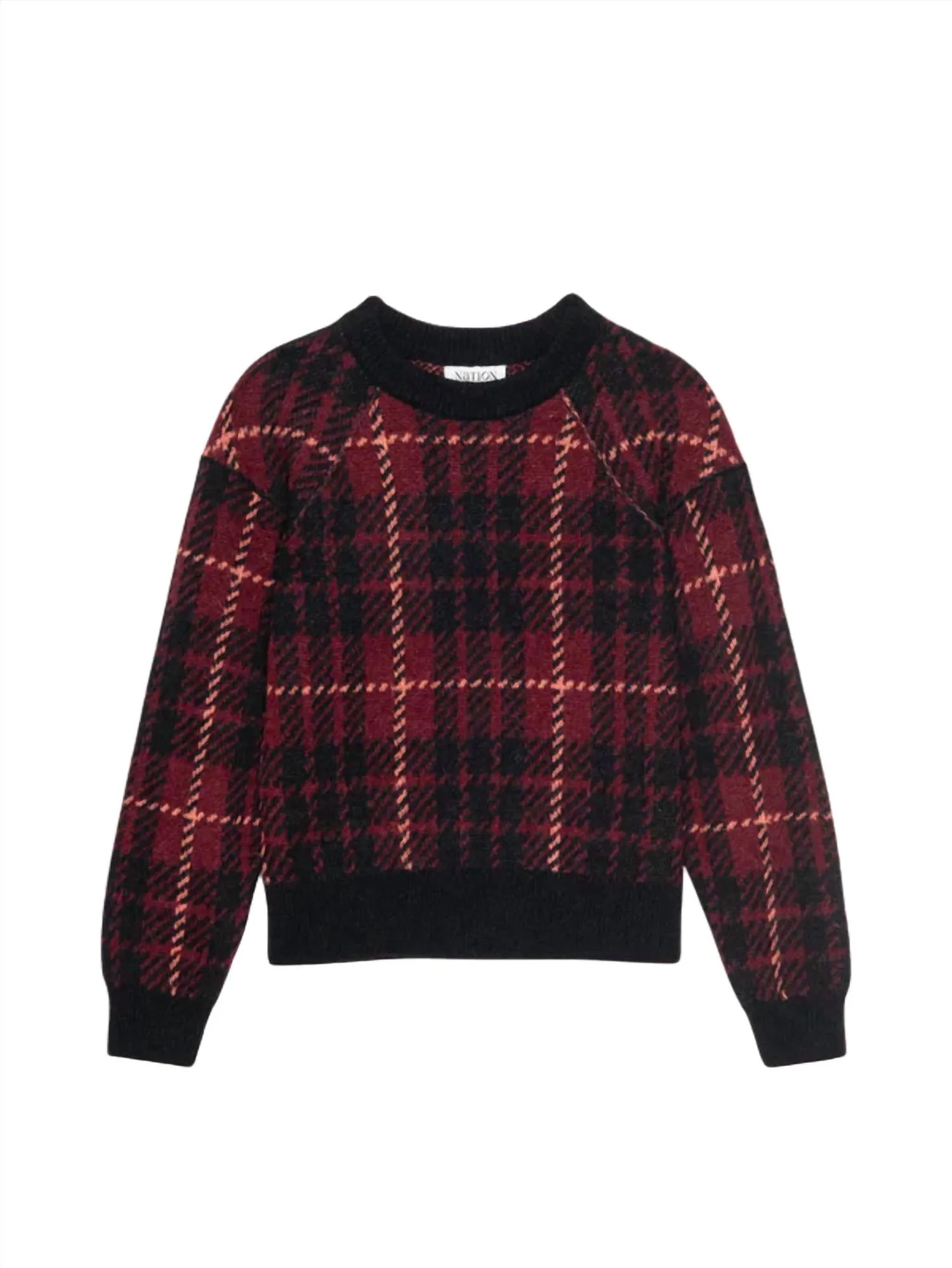 Brice Sweater In Party Plaid