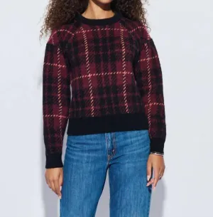 Brice Sweater In Party Plaid