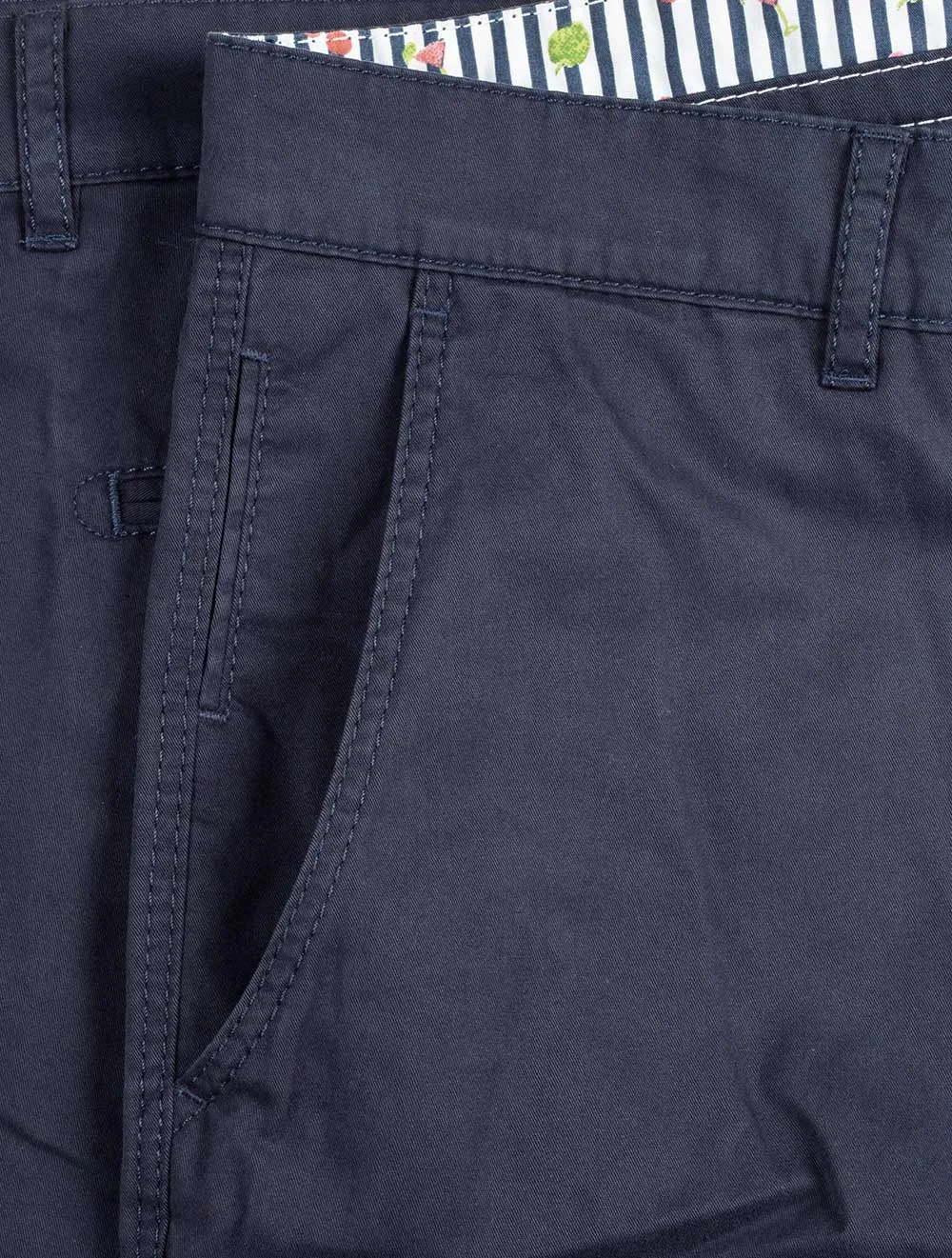 Bristol Cotton Shorts Blue