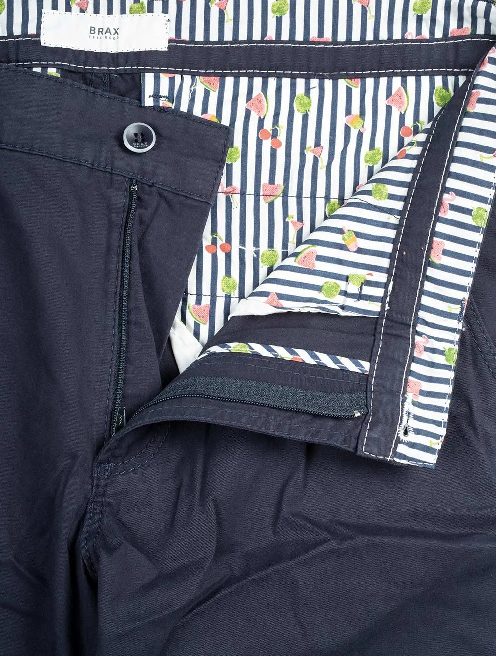 Bristol Cotton Shorts Blue