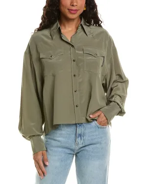 Brunello Cucinelli Silk Shirt