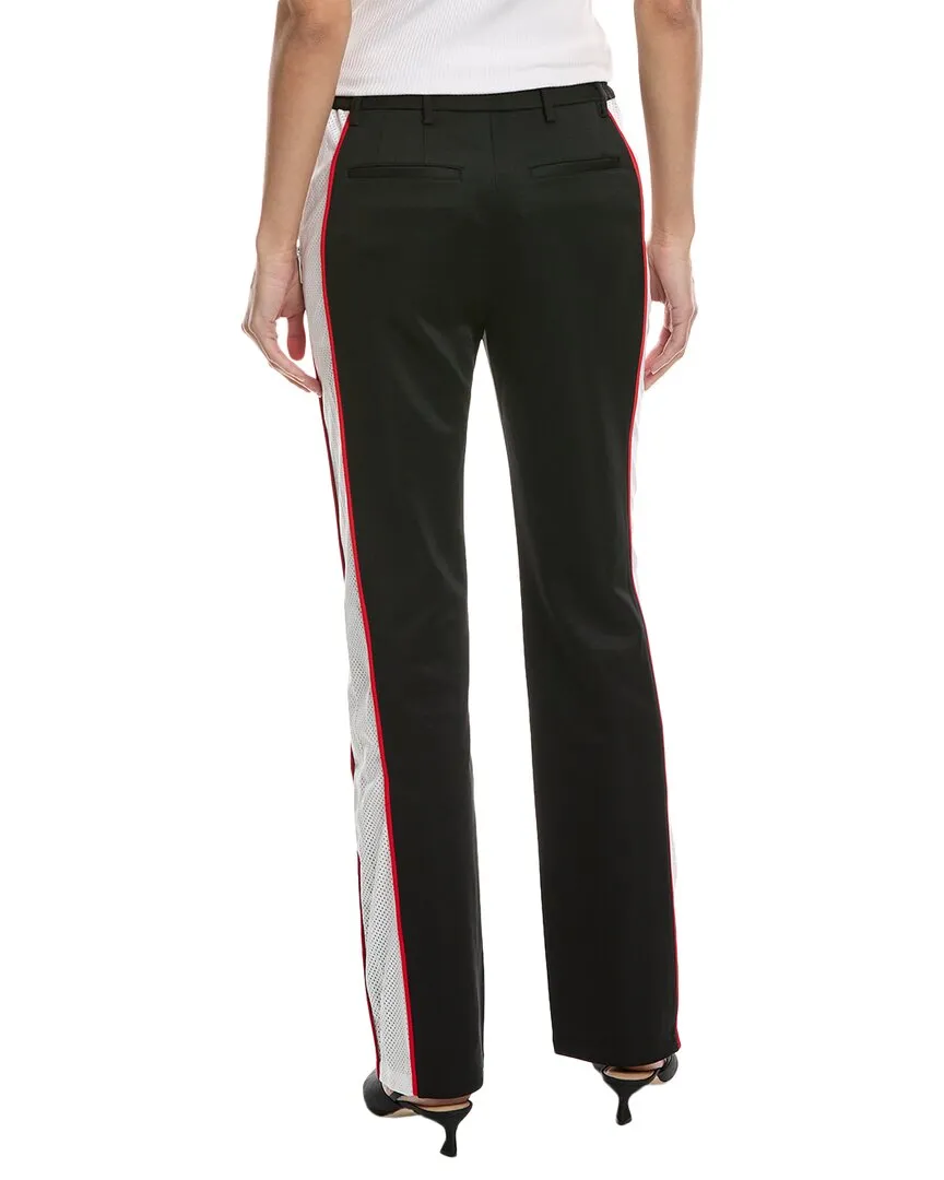 Burberry Mesh Striped Jersey Tailored Trouser