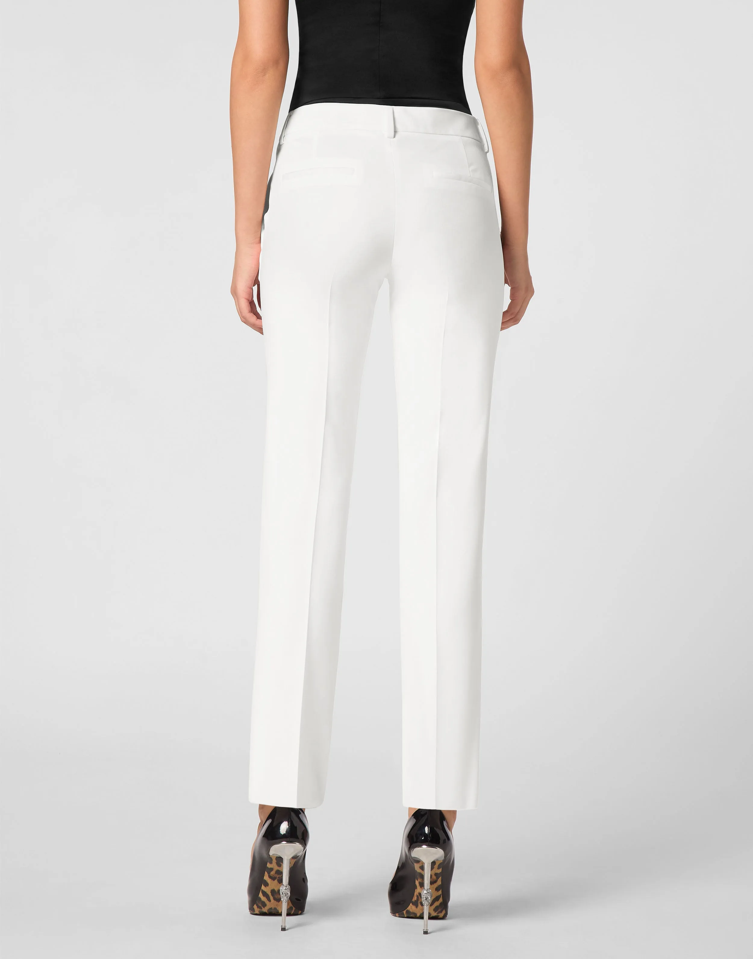 Cady Office Trousers Skull
