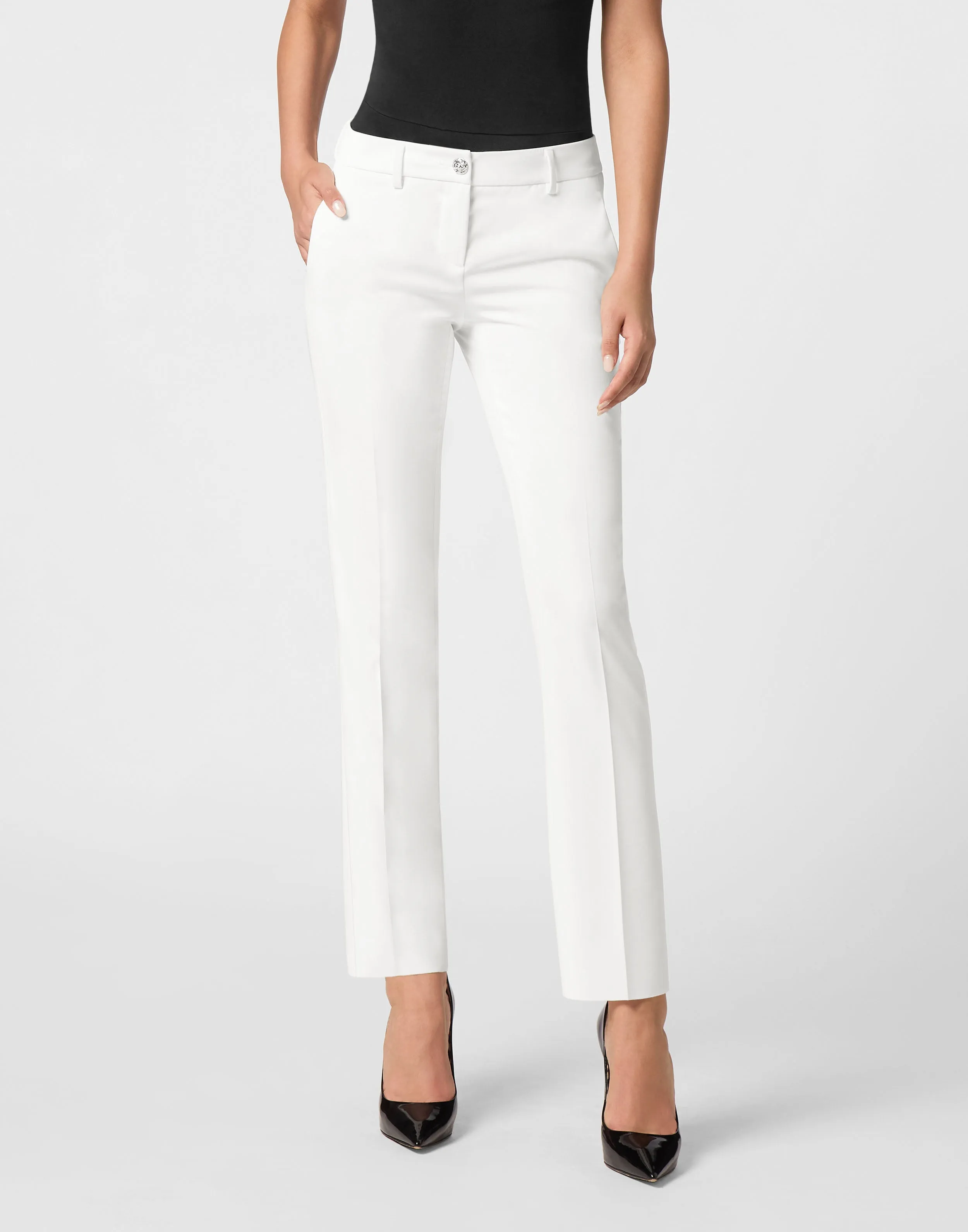 Cady Office Trousers Skull
