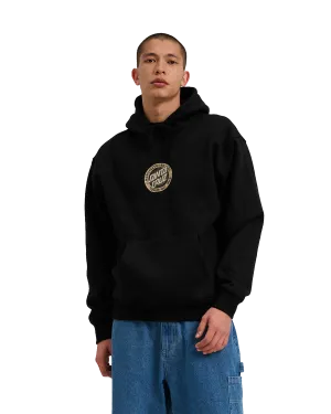 Carved MFG Front Hoodie in Black