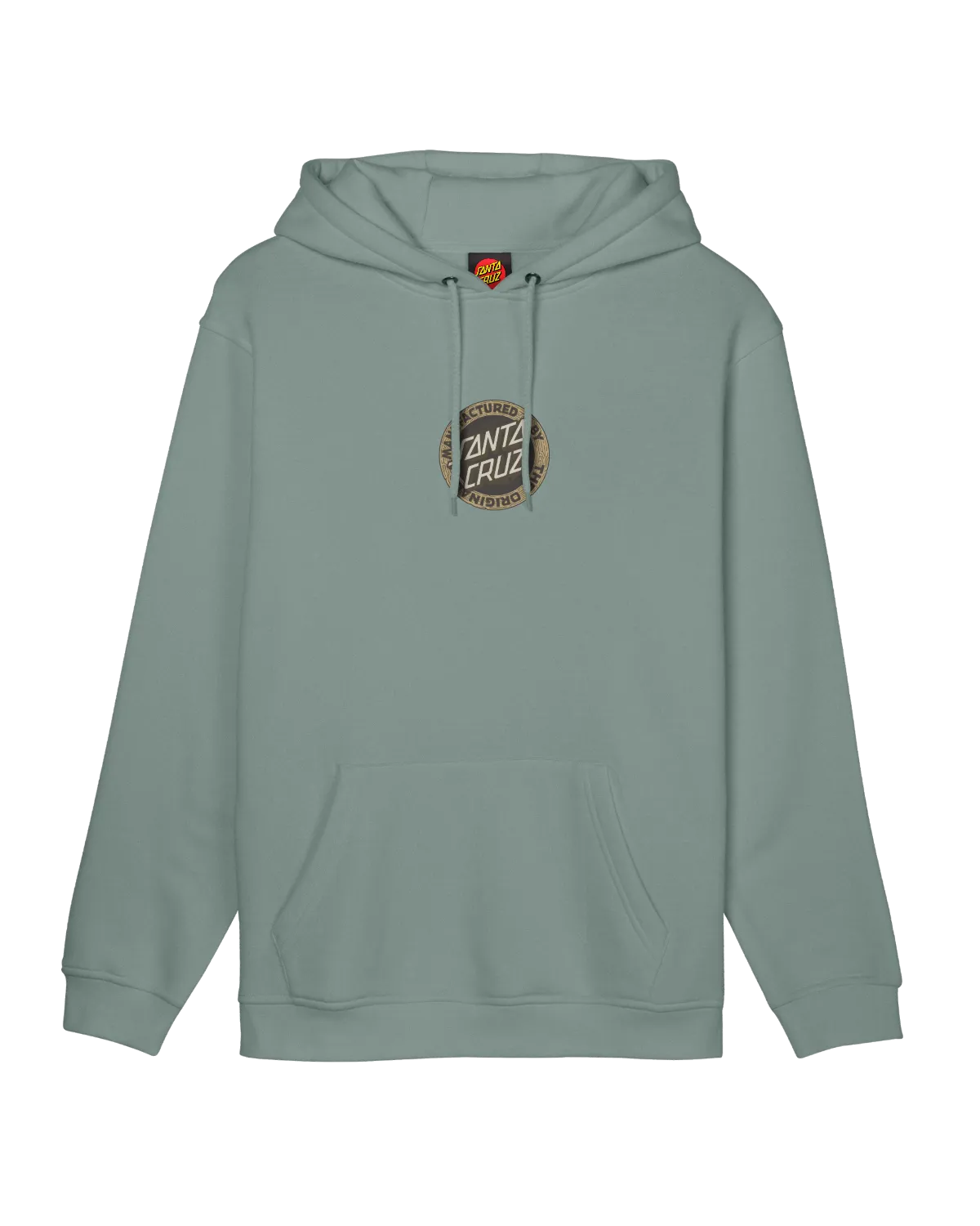 Carved MFG Front Hoodie in Moon Rock