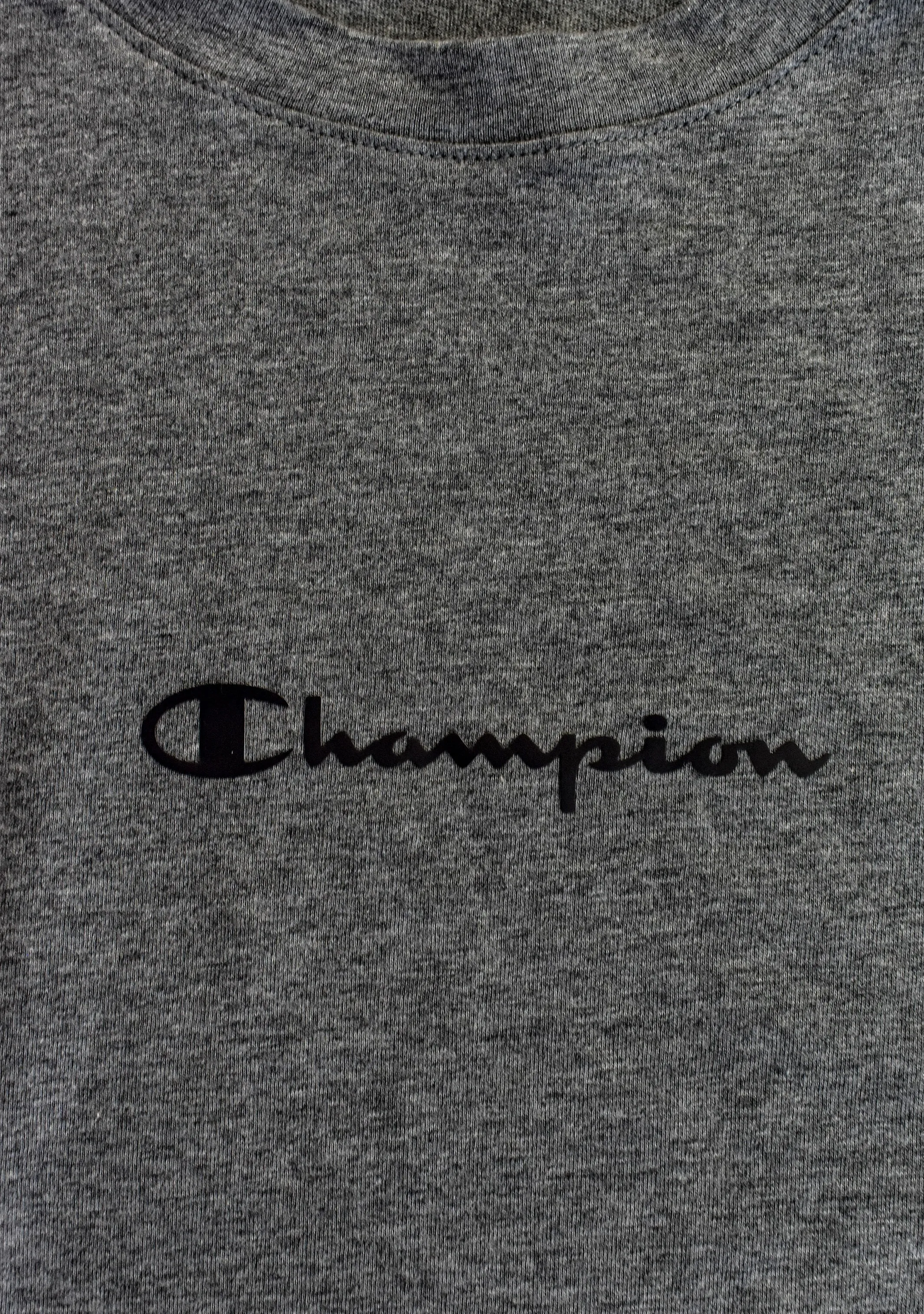 Champion Mens EU Mod Block Tee Green - Grey <br> AWFMA1