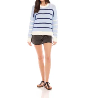 Cindy Striped Sweater In Multi Color