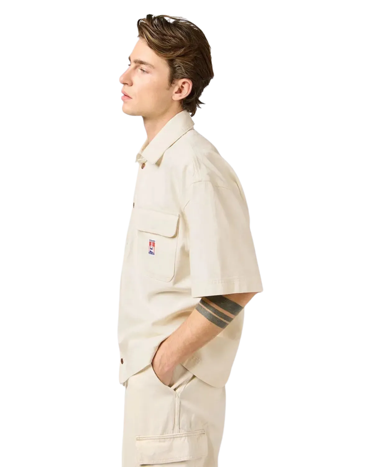 CJ Overshirt in Ecru