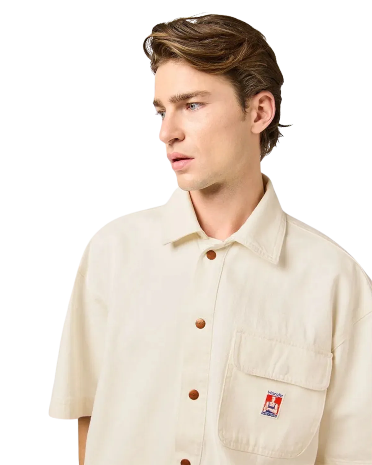 CJ Overshirt in Ecru